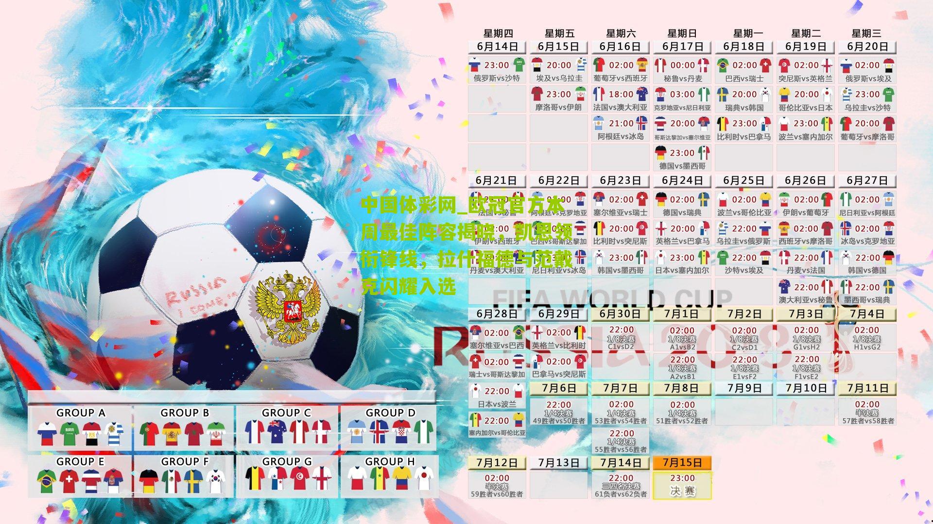 欧冠官方本周最佳阵容揭晓，凯恩领衔锋线，拉什福德与范戴克闪耀入选